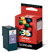 Lexmark High Yield Color Print Cartridge No. 35